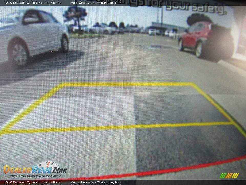 2020 Kia Soul LX Inferno Red / Black Photo #19