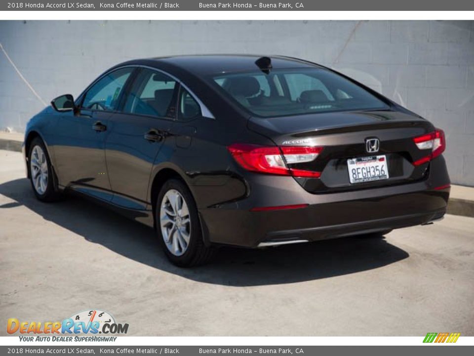 2018 Honda Accord LX Sedan Kona Coffee Metallic / Black Photo #2