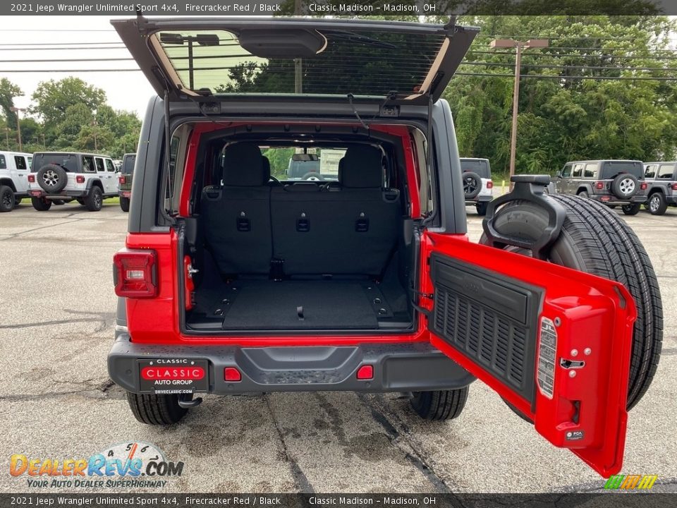 2021 Jeep Wrangler Unlimited Sport 4x4 Firecracker Red / Black Photo #11