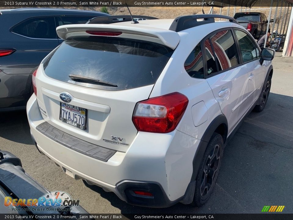 2013 Subaru XV Crosstrek 2.0 Premium Satin White Pearl / Black Photo #2