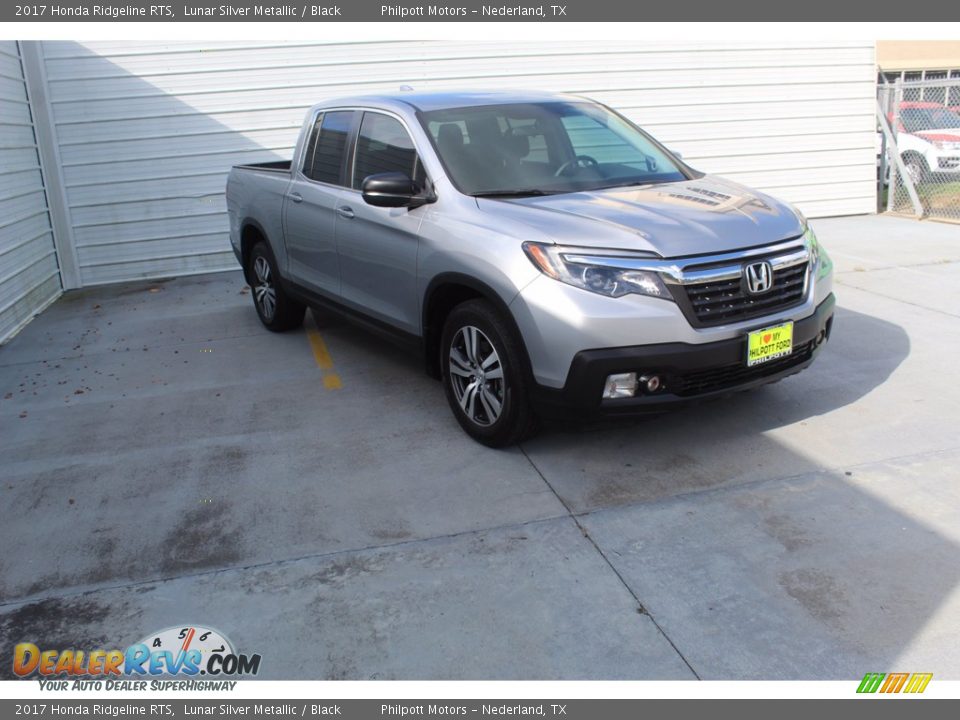 2017 Honda Ridgeline RTS Lunar Silver Metallic / Black Photo #2