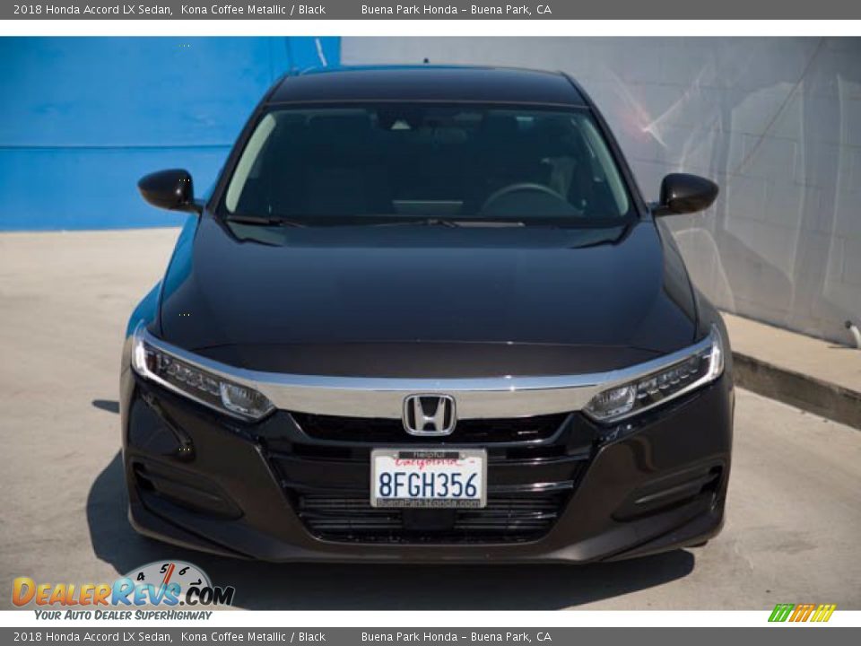 2018 Honda Accord LX Sedan Kona Coffee Metallic / Black Photo #7