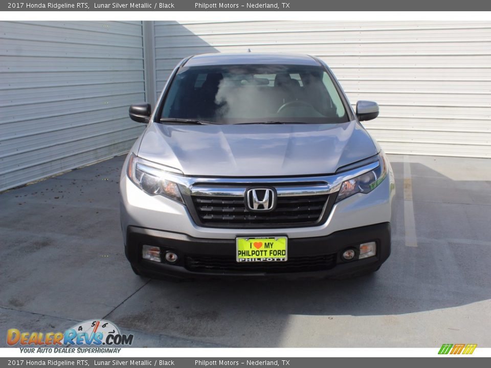 2017 Honda Ridgeline RTS Lunar Silver Metallic / Black Photo #3