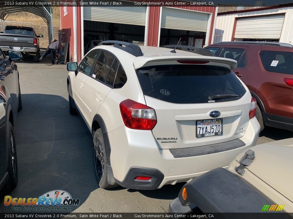 2013 Subaru XV Crosstrek 2.0 Premium Satin White Pearl / Black Photo #4