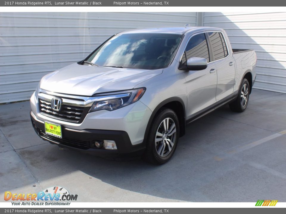 2017 Honda Ridgeline RTS Lunar Silver Metallic / Black Photo #4