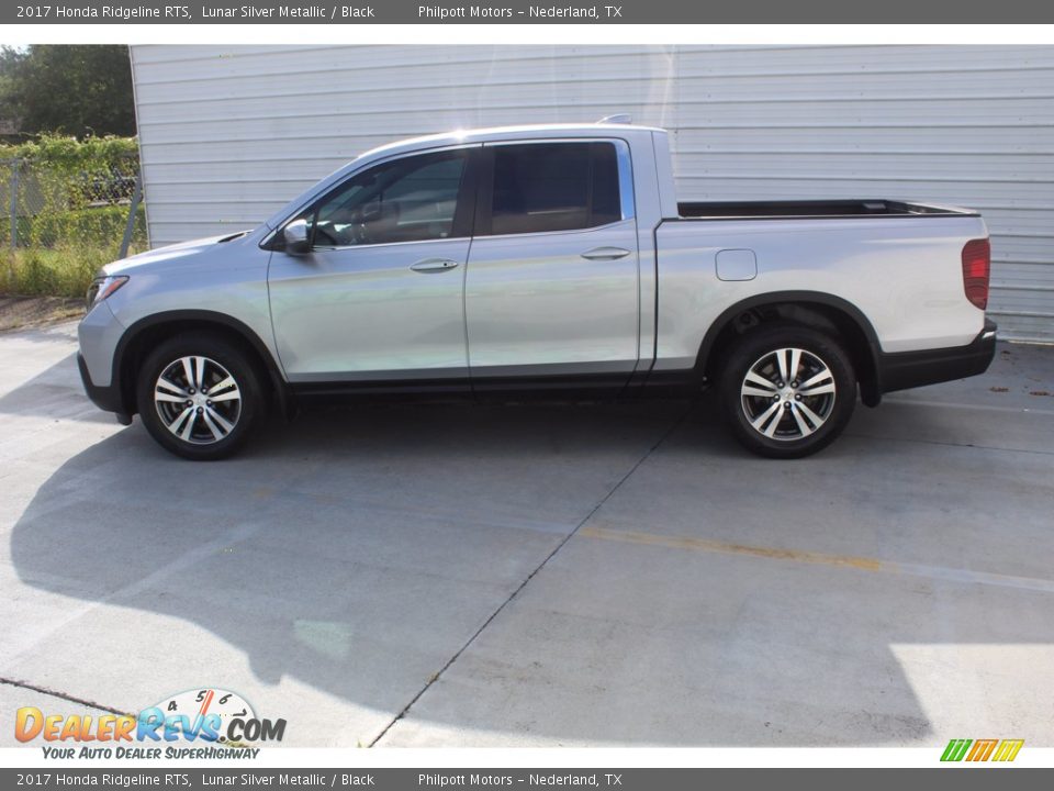 2017 Honda Ridgeline RTS Lunar Silver Metallic / Black Photo #7