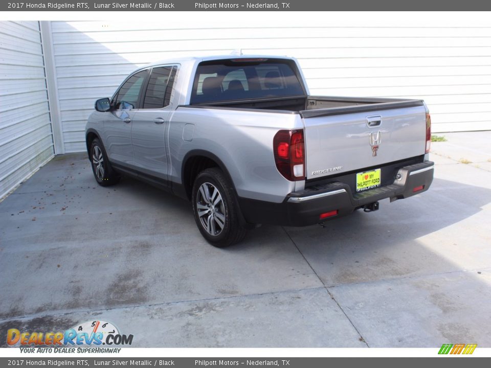 2017 Honda Ridgeline RTS Lunar Silver Metallic / Black Photo #8