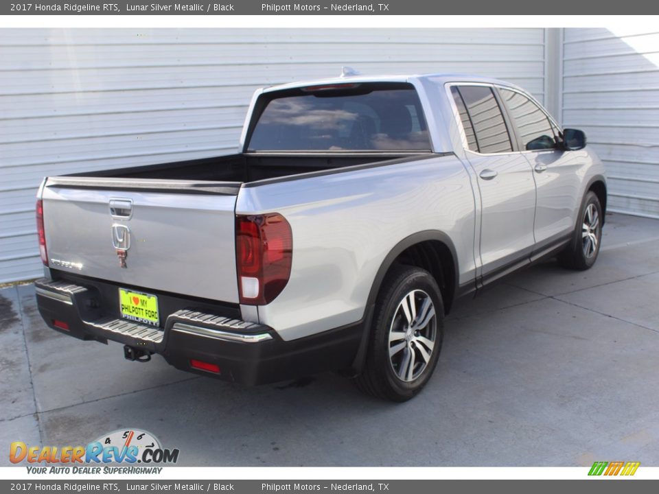 2017 Honda Ridgeline RTS Lunar Silver Metallic / Black Photo #10