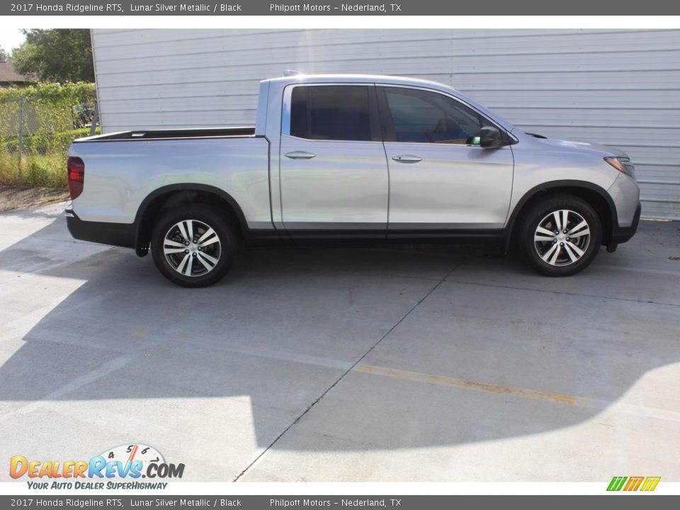 2017 Honda Ridgeline RTS Lunar Silver Metallic / Black Photo #13