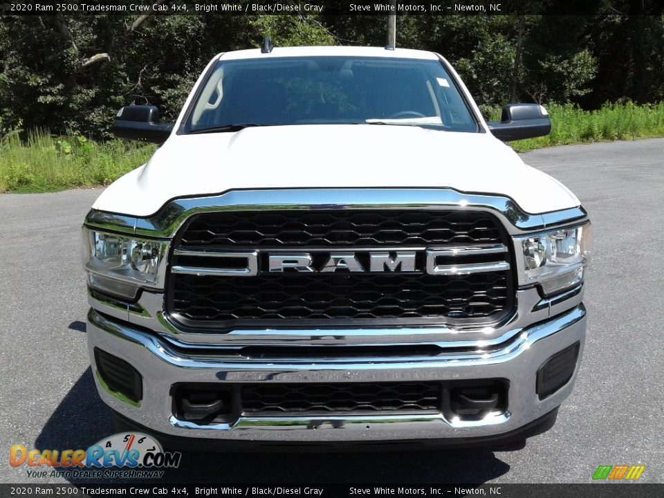 2020 Ram 2500 Tradesman Crew Cab 4x4 Bright White / Black/Diesel Gray Photo #4