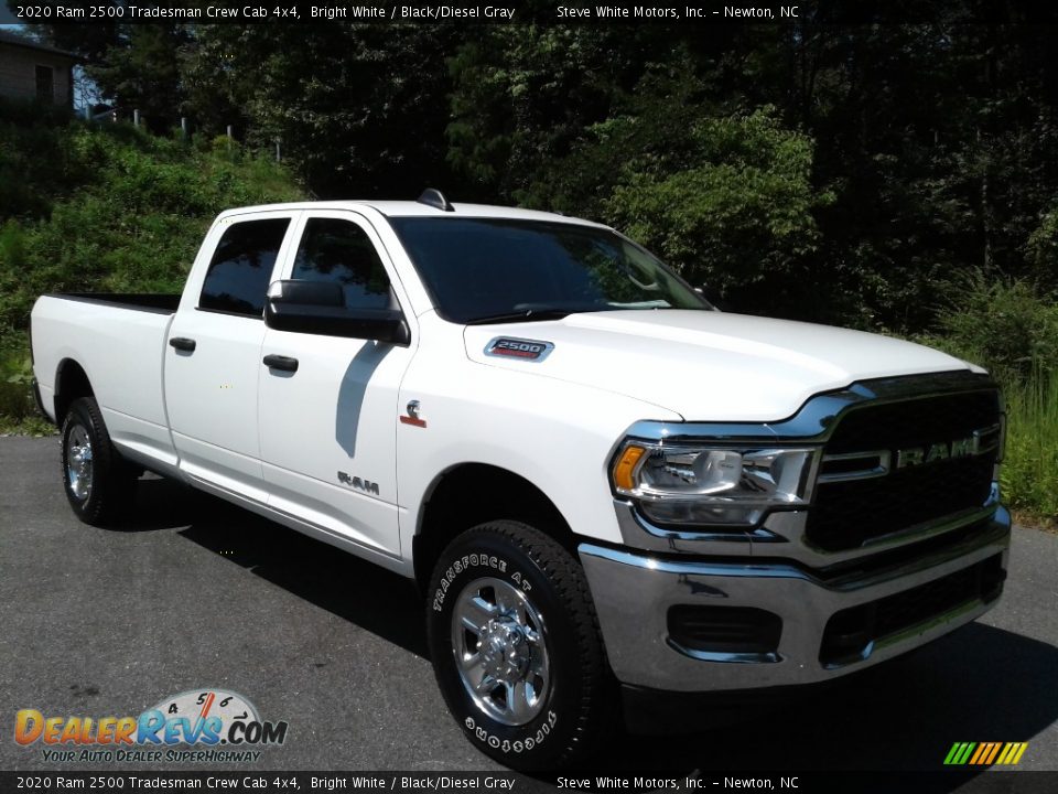 2020 Ram 2500 Tradesman Crew Cab 4x4 Bright White / Black/Diesel Gray Photo #5