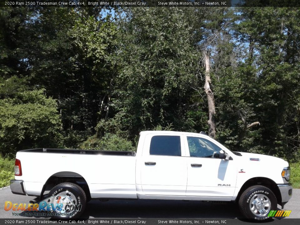2020 Ram 2500 Tradesman Crew Cab 4x4 Bright White / Black/Diesel Gray Photo #6