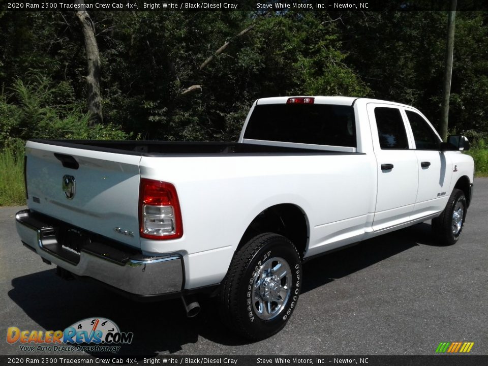 2020 Ram 2500 Tradesman Crew Cab 4x4 Bright White / Black/Diesel Gray Photo #7