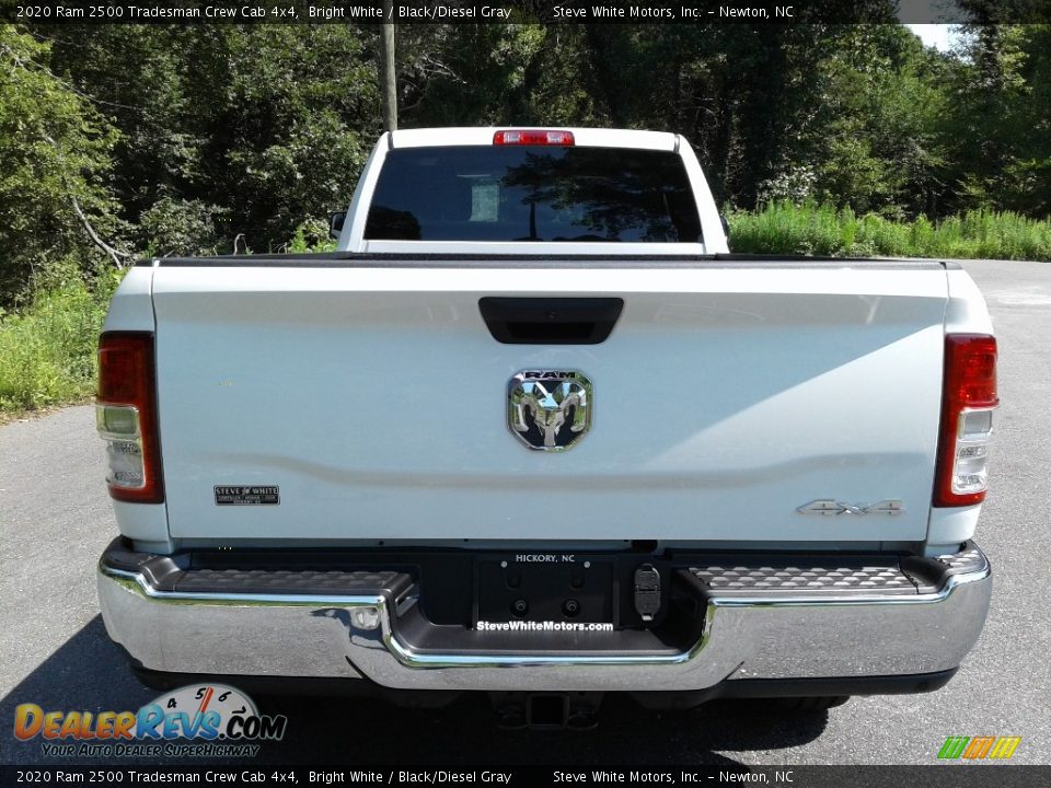 2020 Ram 2500 Tradesman Crew Cab 4x4 Bright White / Black/Diesel Gray Photo #8