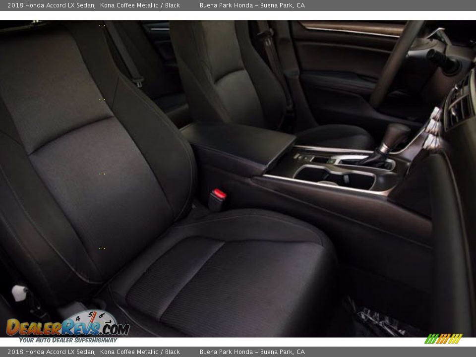 2018 Honda Accord LX Sedan Kona Coffee Metallic / Black Photo #26