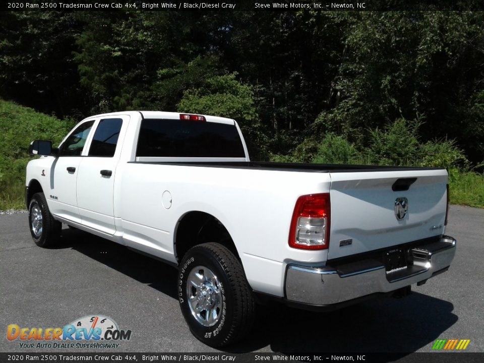 2020 Ram 2500 Tradesman Crew Cab 4x4 Bright White / Black/Diesel Gray Photo #10