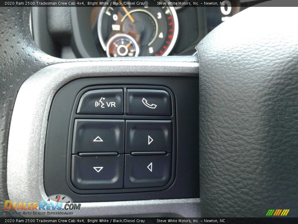 2020 Ram 2500 Tradesman Crew Cab 4x4 Bright White / Black/Diesel Gray Photo #19