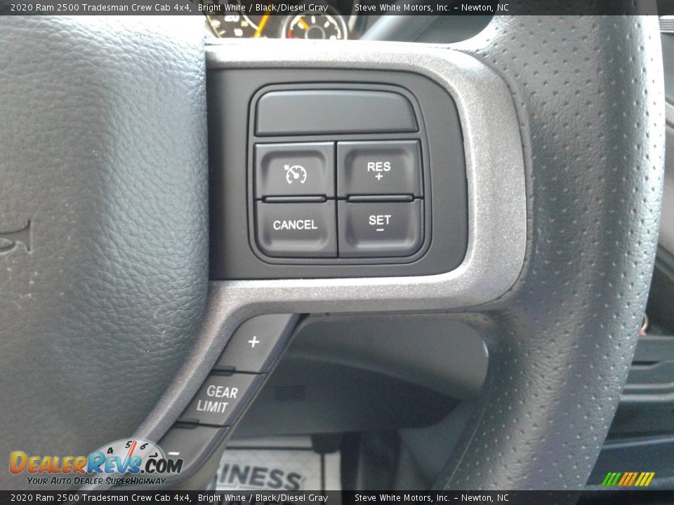 2020 Ram 2500 Tradesman Crew Cab 4x4 Bright White / Black/Diesel Gray Photo #20