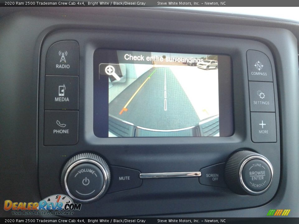 2020 Ram 2500 Tradesman Crew Cab 4x4 Bright White / Black/Diesel Gray Photo #24