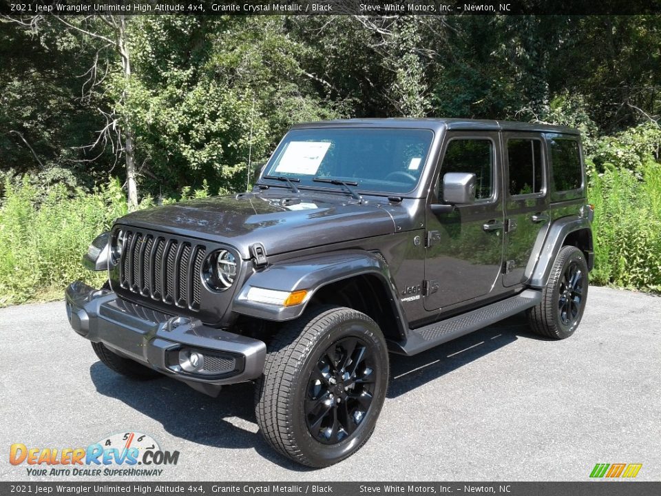 Granite Crystal Metallic 2021 Jeep Wrangler Unlimited High Altitude 4x4 Photo #2