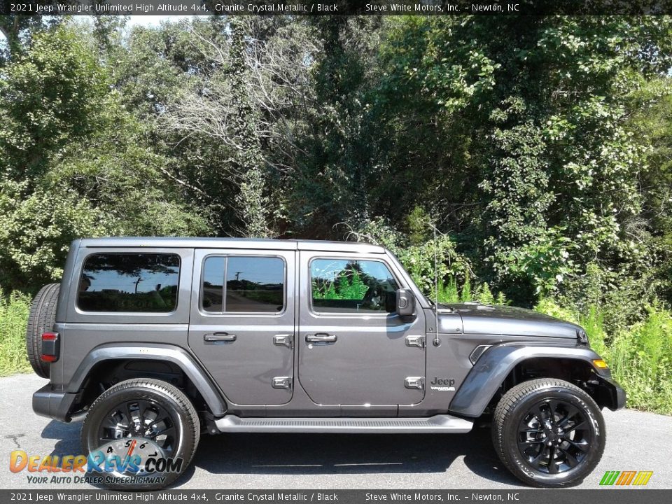 Granite Crystal Metallic 2021 Jeep Wrangler Unlimited High Altitude 4x4 Photo #5