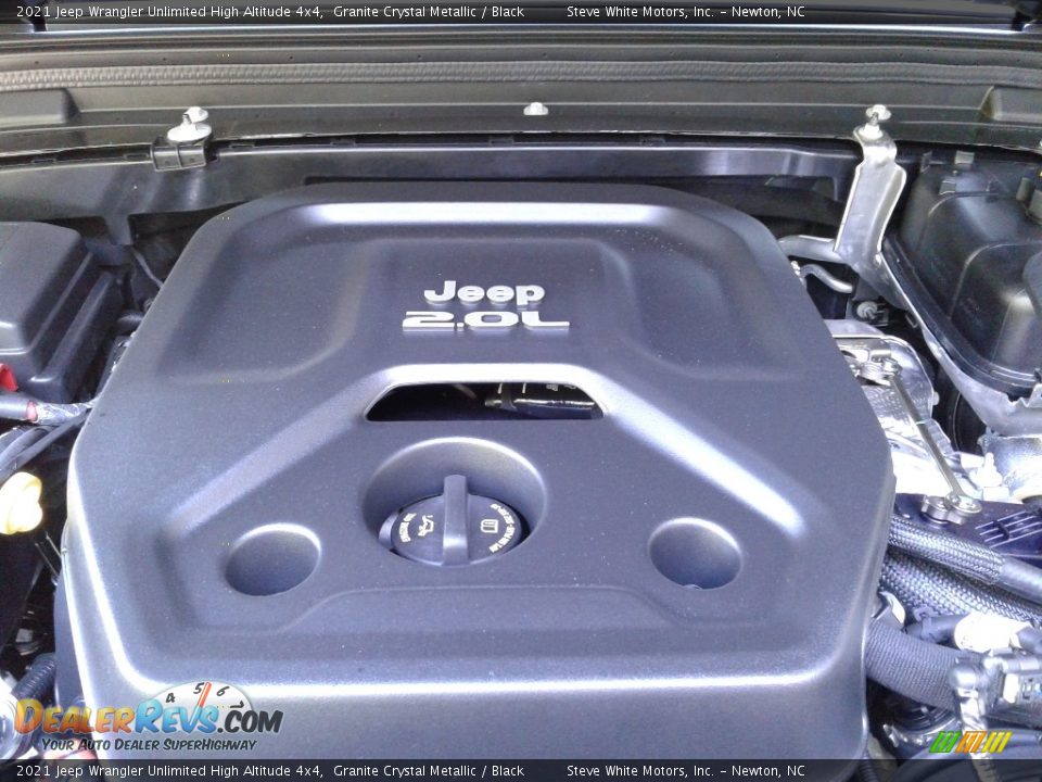 2021 Jeep Wrangler Unlimited High Altitude 4x4 2.0 Liter Turbocharged DOHC 16-Valve VVT 4 Cylinder Engine Photo #9