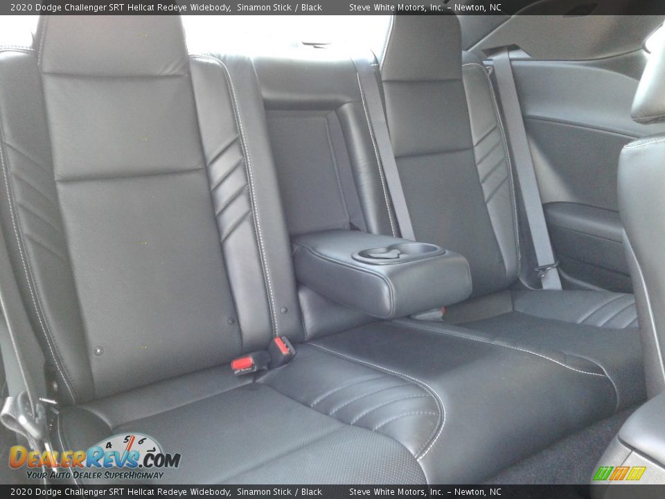 Rear Seat of 2020 Dodge Challenger SRT Hellcat Redeye Widebody Photo #15