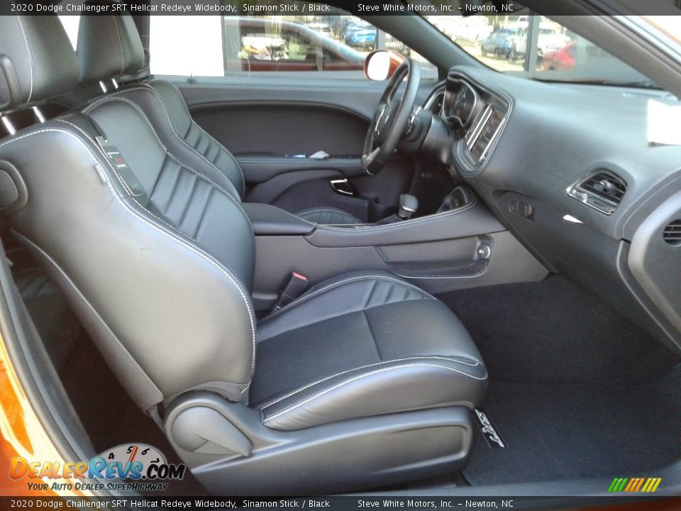 Black Interior - 2020 Dodge Challenger SRT Hellcat Redeye Widebody Photo #16