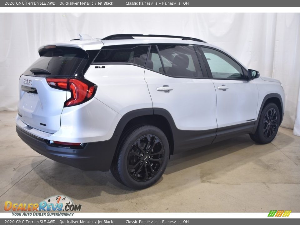 2020 GMC Terrain SLE AWD Quicksilver Metallic / Jet Black Photo #2