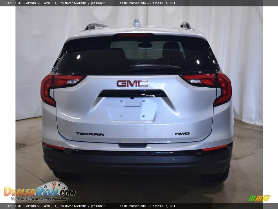 2020 GMC Terrain SLE AWD Quicksilver Metallic / Jet Black Photo #3