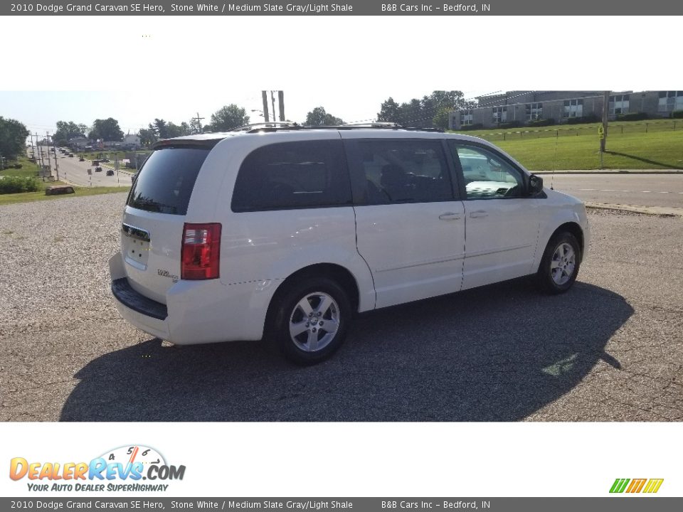 2010 Dodge Grand Caravan SE Hero Stone White / Medium Slate Gray/Light Shale Photo #5