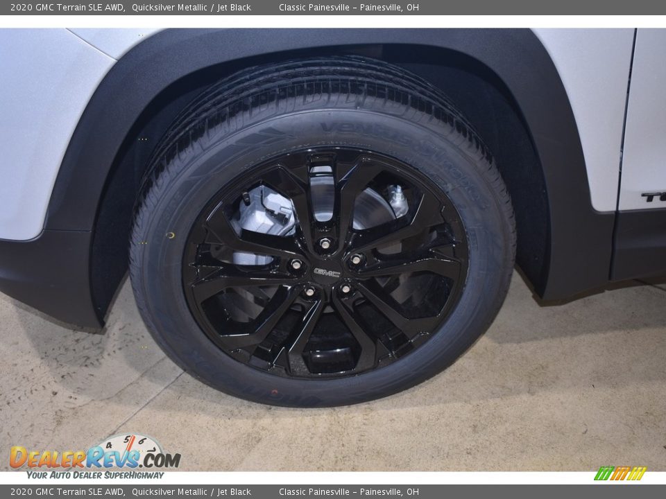 2020 GMC Terrain SLE AWD Quicksilver Metallic / Jet Black Photo #5