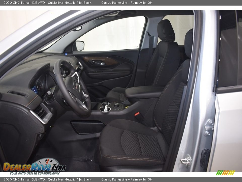 2020 GMC Terrain SLE AWD Quicksilver Metallic / Jet Black Photo #6