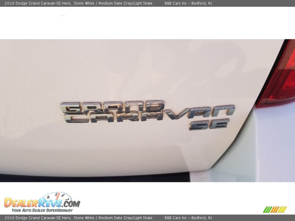 2010 Dodge Grand Caravan SE Hero Stone White / Medium Slate Gray/Light Shale Photo #9