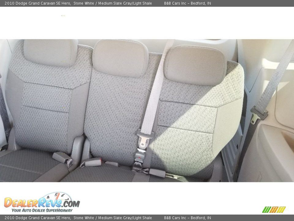2010 Dodge Grand Caravan SE Hero Stone White / Medium Slate Gray/Light Shale Photo #18