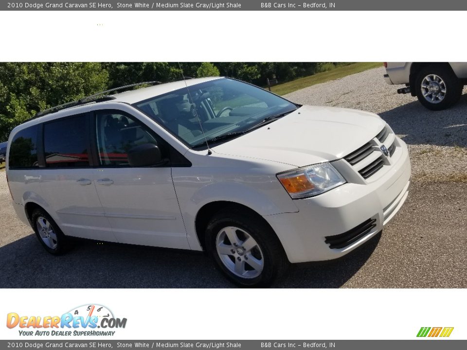 2010 Dodge Grand Caravan SE Hero Stone White / Medium Slate Gray/Light Shale Photo #27