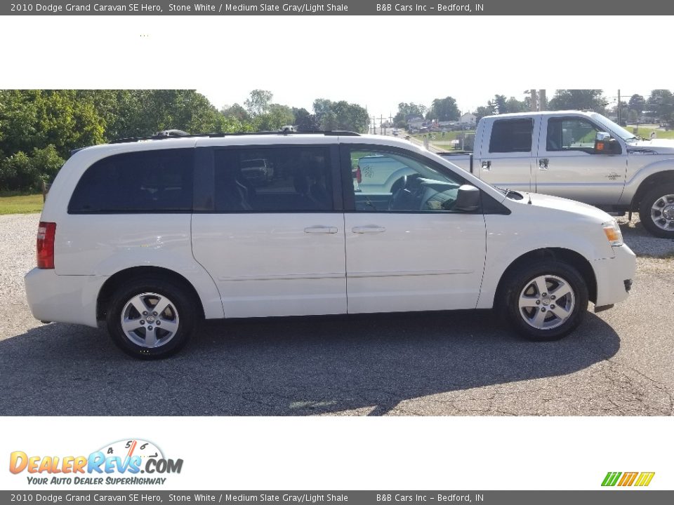 2010 Dodge Grand Caravan SE Hero Stone White / Medium Slate Gray/Light Shale Photo #28
