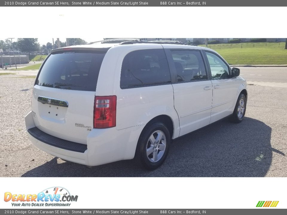 2010 Dodge Grand Caravan SE Hero Stone White / Medium Slate Gray/Light Shale Photo #29