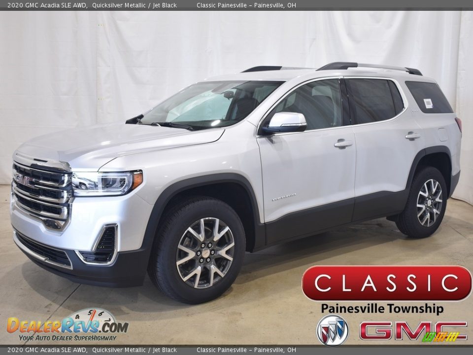 2020 GMC Acadia SLE AWD Quicksilver Metallic / Jet Black Photo #1