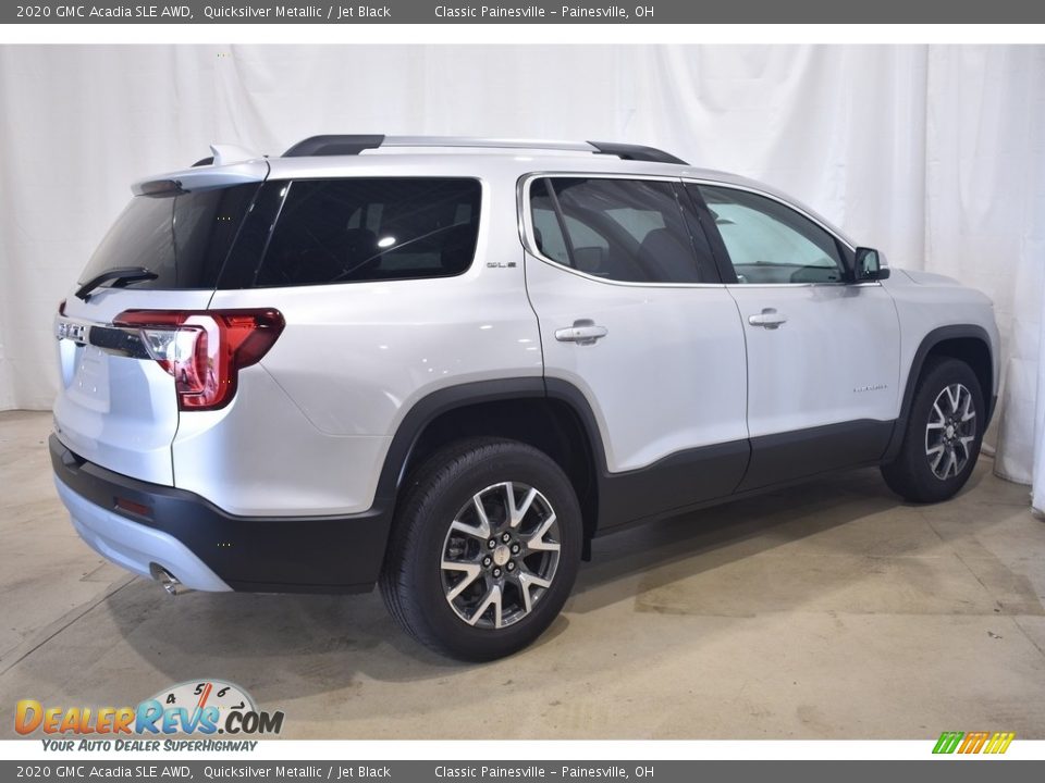 2020 GMC Acadia SLE AWD Quicksilver Metallic / Jet Black Photo #2