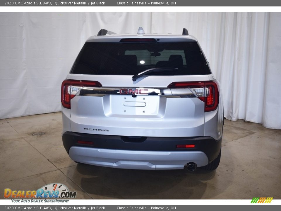 2020 GMC Acadia SLE AWD Quicksilver Metallic / Jet Black Photo #3