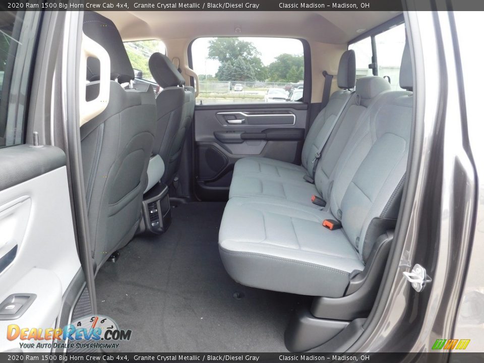 2020 Ram 1500 Big Horn Crew Cab 4x4 Granite Crystal Metallic / Black/Diesel Gray Photo #9
