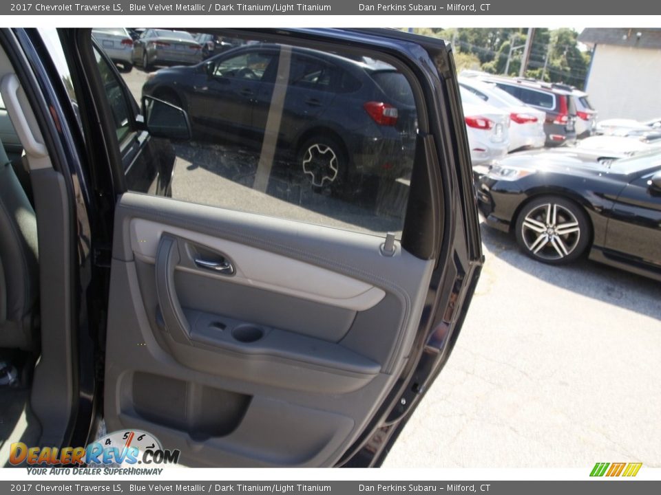 2017 Chevrolet Traverse LS Blue Velvet Metallic / Dark Titanium/Light Titanium Photo #13