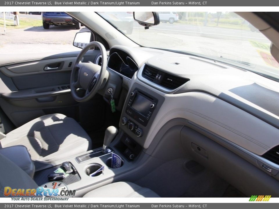 2017 Chevrolet Traverse LS Blue Velvet Metallic / Dark Titanium/Light Titanium Photo #14