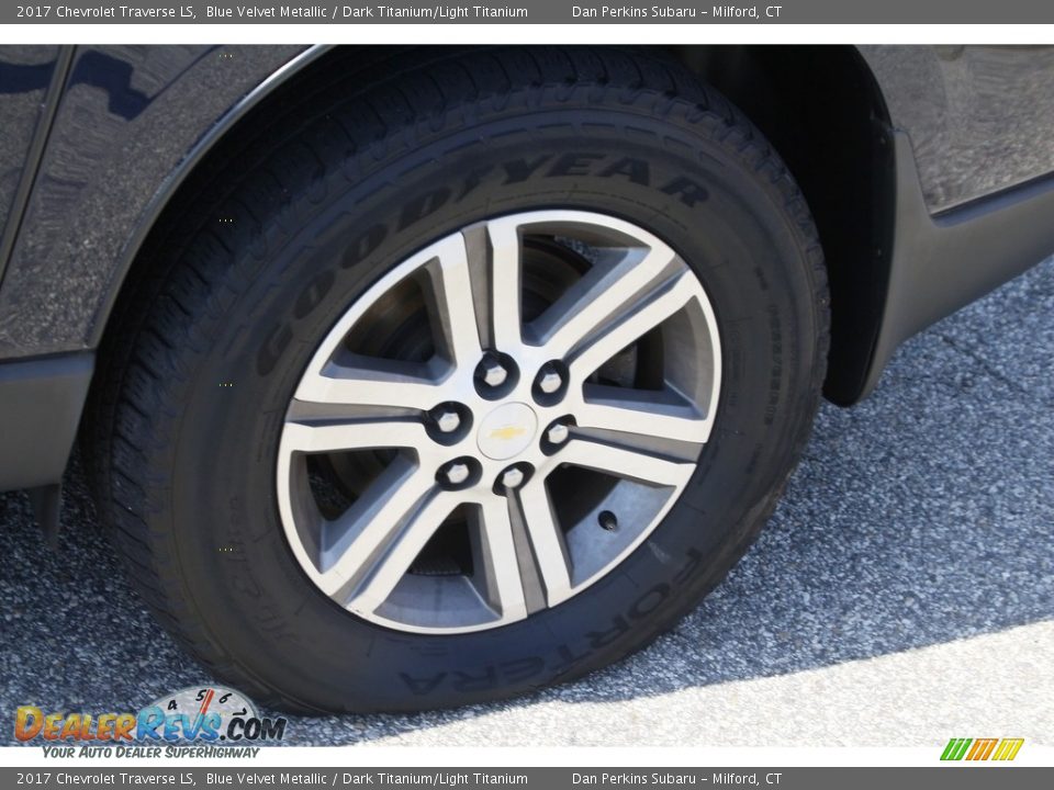 2017 Chevrolet Traverse LS Blue Velvet Metallic / Dark Titanium/Light Titanium Photo #19