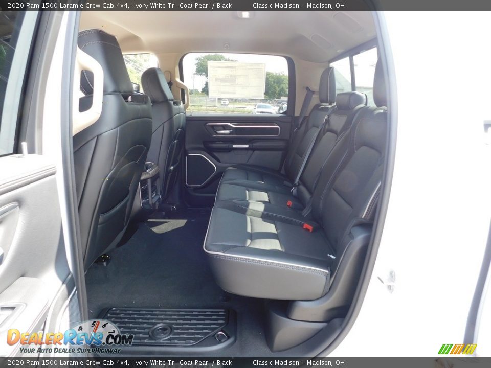 2020 Ram 1500 Laramie Crew Cab 4x4 Ivory White Tri-Coat Pearl / Black Photo #9