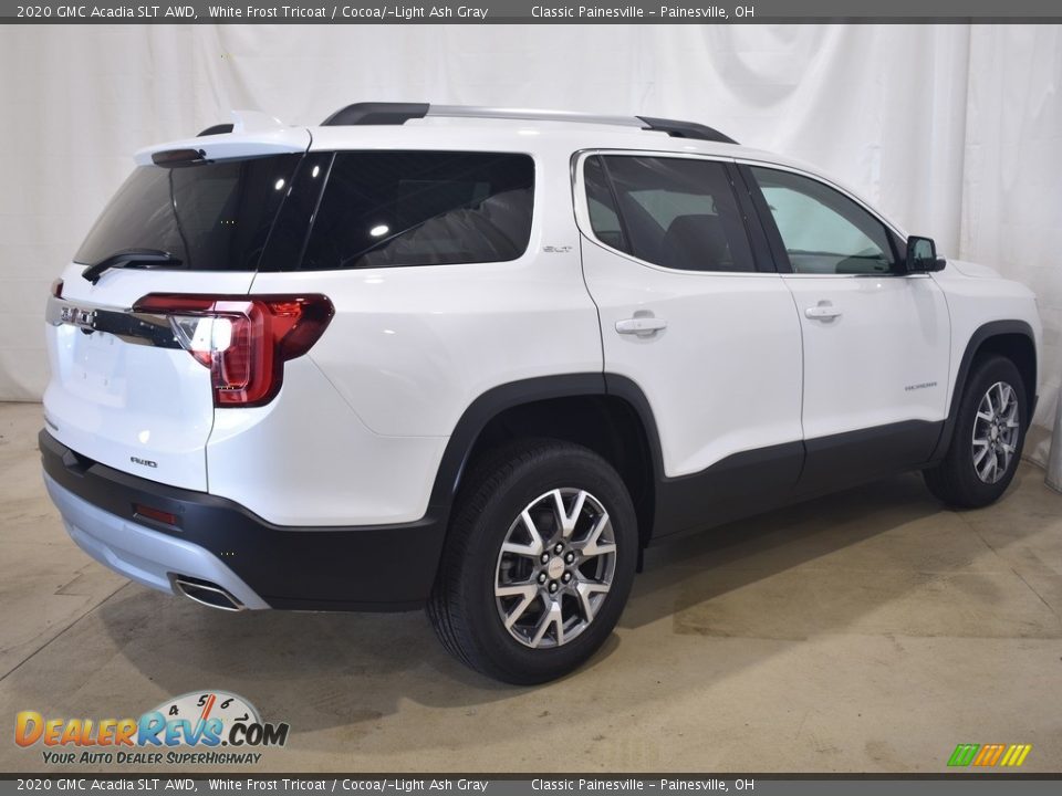 2020 GMC Acadia SLT AWD White Frost Tricoat / Cocoa/­Light Ash Gray Photo #2