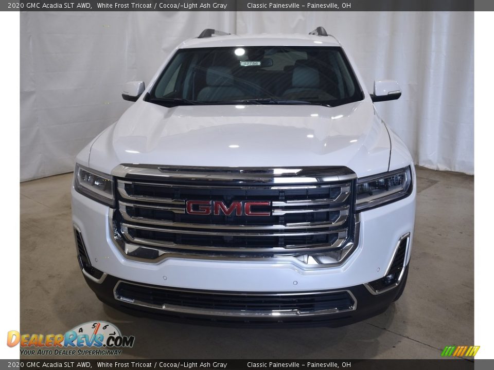2020 GMC Acadia SLT AWD White Frost Tricoat / Cocoa/­Light Ash Gray Photo #4