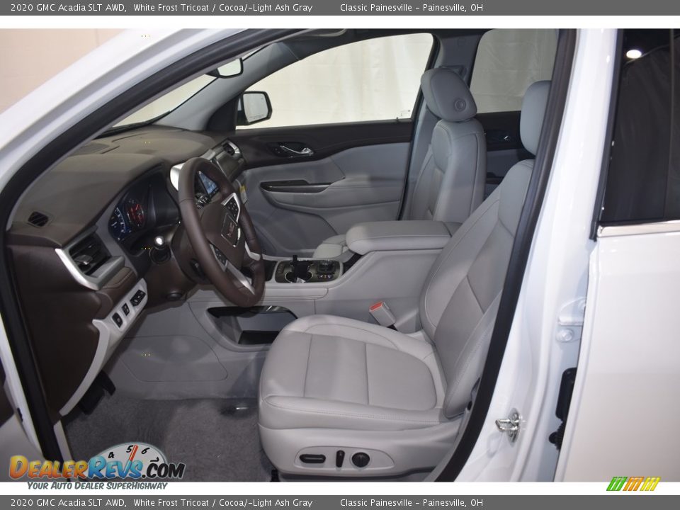 2020 GMC Acadia SLT AWD White Frost Tricoat / Cocoa/­Light Ash Gray Photo #6