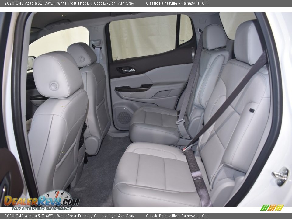 2020 GMC Acadia SLT AWD White Frost Tricoat / Cocoa/­Light Ash Gray Photo #7